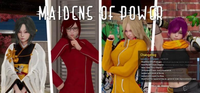 力量少女 Maidens of Power v0.7 汉化版/欧美SLG/动态/PC+安卓/1.5G -ACG169  01